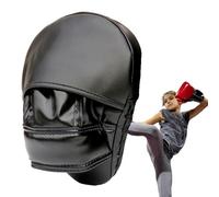 Mitts de Boxeo Mitts - Escudos de Ataque de Curvo | Objetivos de jab con empuñadura de Mano Segura, Equipo de Entrenamiento Que Absorbe el Choque para Kickboxing Muay Thai Karate entren