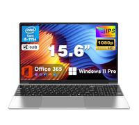 MITUNTUN Ordenador portátil de 15.6 pulgadas, Windows 11 Pro Lap Top 16 GB RAM 512 GB SSD, i5-7Y54 (hasta 3.2 GHz), teclado retroiluminado, pantalla FHD 1920 x 1080, Office 365, 5000 mAh, WiFi 5 BT