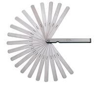 Mitutoyo 184-304S - Medidor de espesor, 20 hojas, color plateado