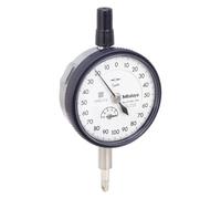 Mitutoyo 2124S-10 Indicador de cuadrante M2.5X0.45 Rosca 8 mm Dimetro del vstago. Lug Back Esfera blanca Lectura 0-50 Dimetro de esfera de 57