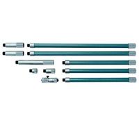 Mitutoyo Micrómetro interior tubular Vernier, tipo barra de extensión, cara con punta de carburo, métrico, 50-300mm, 1