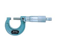 Mitutoyo MIT103-129 Micrómetro con graduación de 0.001 mm, rango de 0 mm-25 mm