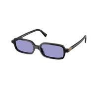 Miu Miu Mujer Miu Miu MU 11ZS 16K01O Gafas de sol Acetato Negro Violeta Cuadrada Normal
