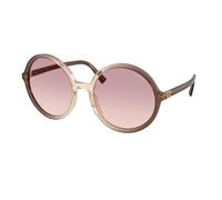 Miu Miu Mujer Miu Miu MU B02S 25G40S Gafas de sol Acetato Marrón Violeta Redonda Normal Sombreado