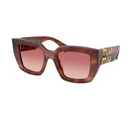 Miu Miu Mujer Miu Miu MU B05S 26E50U Gafas de sol Acetato Marrón Rosa Cuadrada Normal Sombreado