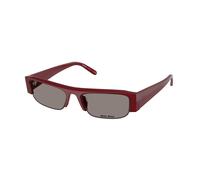 Miu Miu Mujer Miu Miu MU B07S 21I80Q Gafas de sol Acetato Violeta Gris Cuadrada Normal