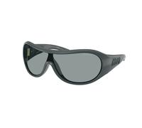 Miu Miu Mujer Miu Miu MU B14SU 25N70M Gafas de sol Inyectado Gris Negro Geométrico Normal