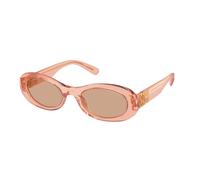 Miu Miu Mujer MU 06ZS 13T1P1 Gafas de sol Acetato Rosa Marrón Redonda Normal