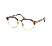 Miu Miu Mujer MU 10XV VAU1O1 Monturas ópticas Acetato Tortuga Transparente Pantos Normal