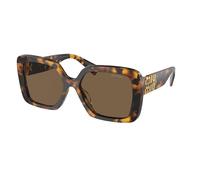 Miu Miu Mujer MU 10YS VAU06B Gafas de sol Acetato Tortuga Marrón Geométrico Normal