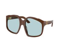 Miu Miu Mujer MU A07S 24D20R Gafas de sol Acetato Marrón Azul Geométrico Normal