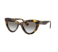 Miu Miu Mujer Sunglass MU 04YS - Color del Marco: Habana Miel, Color de la Lente: Gris Degradado