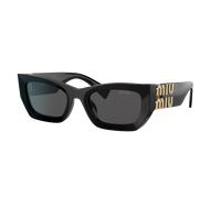 Miu Miu Mujer Sunglass MU 09WS Runway - Color del Marco: Negro, Color de la Lente: Gris Oscuro