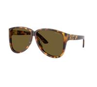 Miu Miu Mujer Sunglass MU A08S - Color del Marco: Habana Miel, Color de la Lente: Marrón Oscuro