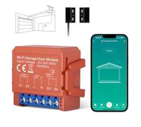 MIUCDA Smart Garagentoröffner WLAN Remote Control con App, Compatible con Alexa, Google Assistant y SmartThings Voz Control Tuya/Smart life APP Control, no requiere Hub