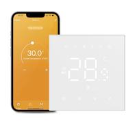 MIUCDA Termostato eléctrico inteligente WiFi, calefacción por suelo radiante, termostato digital, compatible con Alexa, Google Home