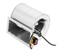 MIUKYUI Ventilador centrífugo de carga pesada 840m3/h ventilador industrial 150 W para ventilación de fábrica 1300 rpm con rodamientos y carcasa galvanizada para ventilación y refrigeración