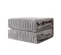 MIULEE Manta Terciopelo Mantilla Grande de Franela para Sófas Súper Suave Mantas Grande Corduroy Ligera y Cálida Felpa para Niño Mascota Cama Habitacion Dormitorio 1 Pieza 150x200cm Gris