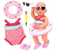 Miunana Trajes de Ropa para muñecas de bebé de 14-17'' 35-43 cm