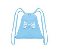 Miutii Mochila Deporte Niños Y Bebés Niñas Con Cierre Túnel Bolsa Deporte El La Escuela La Playa Los Viajes Y El Natación Rayas azules y blancas Talla única