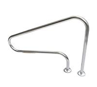 Miuxe Barandilla para Piscina De Acero Inoxidable a Prueba De Óxido, Barandilla De Seguridad para Piscina Duradera para Piscinas Enterradas, Fácil De Instalar