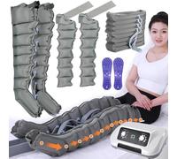 Miuxe Maquina Presoterapia Piernas Y Abdomen | Presoterapia Profesional para Casa Abdomen Y Piernas Brazos con 8 Cavidades, Masajeador Compresión De Aire Botas Presoterapia Pierna, Drenaje Linfatico