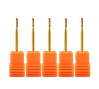 MIUYTRN 5 unids/lote boquilla de carburo brocas eléctricas for uñas cortador de molino for máquina de manicura herramientas de limpieza de cutículas cuicui(5PCS)