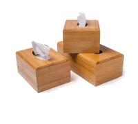 MIUYTRN Caja de almacenamiento de bambú Simple creativa for Hotel, oficina, sala de estar, servilletero, caja de papel, caja de pañuelos de moda, necesidades diarias cuicui(G)