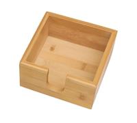 MIUYTRN Caja de pañuelos, accesorio for mesa de comedor, servilletas de bambú for sala de estar, estuche multifunción, mesas cuadradas for el hogar cuicui