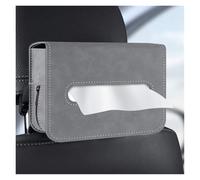 MIUYTRN Caja de pañuelos de coche organizador de respaldo de asiento tipo colgante soporte reposabrazos caja de almacenamiento de toallas accesorios de coche accesorio cuicui(Gris)