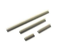 MIUYTRN Conector de doble fila macho chapado en oro de 1,27 mm, 2 x 10, 2 x 15, 2 x 30 y 2 x 50 pines, 20 pines, 30 pines, 60 pines y 100 pines. cuicui(2x50P)