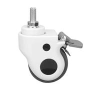 MIUYTRN Rueda universal de 3 pulgadas/4 pulgadas, silenciosa, giratoria de alta velocidad, ruedas giratorias de alta resistencia for camas de hospital for personas mayores cuicui(3inch)