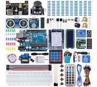Miuzei Starter Kit para Arduino R3, Microcontrolador, 169 Piezas, Tutorial | Servomotor, Placa de pruebas y sensores, 30 lecciones en español, compatible con Arduino IDE, sin soldar, para principiantes