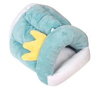 mivceklw Animal Winter House, Pet Warm Bed, Small Animal Nest, Hedgehog Nest Accessories, Cozy And Warm Hamster Nest For Small Pets, Hedgehogs And Chinchillas