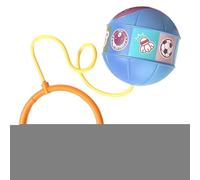 mivceklw Ankle Toy, Skipping Ball, Light Up Game, Motion Colorful Lights Foam Ring Activated Durable Construction Adjustable Strap Pink Led Style, Perfect for Fitness Playground Party Fun