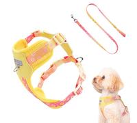 mivceklw Arnés de vestuario para perros, arnés de educación canina, collar ajustable, transpirable, antifugas, para mascotas con discapacidad, asistencia, tamaños pequeños y grandes