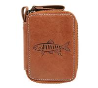 mivceklw Bait Tackle Storage Binder, Waterproof Fishing Tackle Bag, Portable Fly Dryer Bag, Multifunctional Organizer Gear for Men and Women, Travel Friendly 8.6x8cm