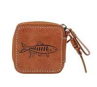 mivceklw Bait Tackle Storage Binder, Waterproof Fishing Tackle Bag, Portable Fly Dryer Bag, Multifunctional Organizer Gear for Men and Women, Travel Friendly 8.6x8cm