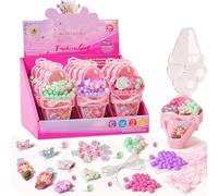 mivceklw Beads Bracelet Making Kit, Jewelry Crafting Set, Lightweight Versatile Charm, Sturdy Arts and Crafts Bead, Educational Beading, Home, Present, Pink Color