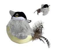 Mivceklw Birds for Indoor Cats, Colorful Interactive Kitten Toy, Realistic Sound Toy for Pet Boredom Relief, Fun Playtime with Adults, Family, Kids, Friends at Home, 3,94 x 3,94 x 3,94 pulgadas
