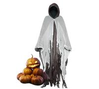 mivceklw Capa con Capucha de Halloween | Capa con Capucha de Miedo para Adultos Unisex - para Disfraces, Fiestas y Teatro de Halloween