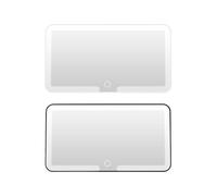 Mivceklw Car Mirror, Makeup Mirror, 70 luces led, ajustable Brightness, Touch Screen Control con 3 modos perfectos para camiones y uso en casa, 9,25 x 5 pulgadas