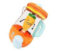 mivceklw Cartoon Plush Toy, Carrot Juicer Design, Soft Fabric Texture, Bright Festive Colors, Decorative Doll for New Year, Children's Day, Christmas, Birthday Use 5.91in