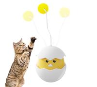 mivceklw Cat Ball Toy, Interactive Cat Toy, Indoor Pet Game with Motion Activated Playtime and Rechargeable Features for Cats and Kittens of All Breeds to Stimulate Senses