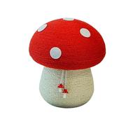 mivceklw Cat Scratching Board, Mushroom Shaped Scratcher, Interactive Climber Post, Portable Furniture, Scratch Training Toy, Boredom Relief for Indoor Outdoor Pet Use 11.02x13.39in