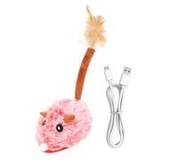 mivceklw Cat Teaser Wand, Indoor Cat Toy, Exercise Puzzle Toy, Kitten Teaser Toy, Realistic Cat Mice, Moving Animal Toy For Cat Exercise And Entertainment