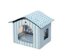 mivceklw Cooling Dog House, Insulated Indoor Pet Shelter, Built In Ice Pack Compartment, Breathable Heat Resistant Design, Courtyard Balcony Backyard Living Room Patio Garden Bedroom Outdoor