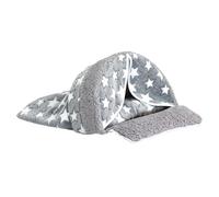 mivceklw Covered Cat Winter Sleeping Bag, Cozy Cat Bed, Arch Shaped Cat Bed, Indoor Cats Sleeping Bag, Covered Cats Bed for 19,69 x 11,81 x 25,98 for Indoor Cats, Kittens, Small Dogs
