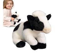 mivceklw Cow Plush, Stuffed Animal Cows, Small Animal Plushie, Bedtime Cow Toy, Yak Stuffed Animal, Cuddly Stuffed Animals, Cow Plush Toy, Cute Cow Plushie, Soft Plush Cattle, Cow Toy For Kids,