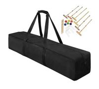 mivceklw - Croquet grande Duffel, cremallera deportiva bag, croquet Case with Portable and Travel Friendly Design for Travel, Tournaments, Or Backyard Games, 40,16 x 9,45 x 7,87 pulgadas